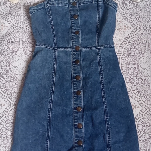 Aeropostale denim button down dress - Picture 5 of 16